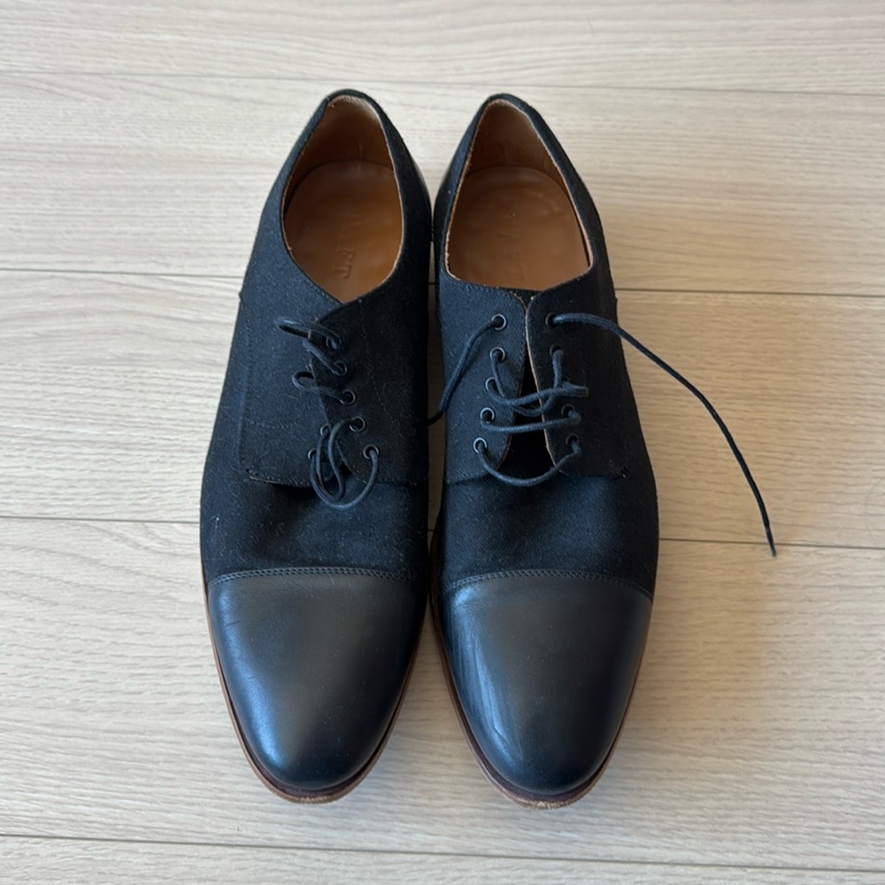 Men’s black Taft lace ups